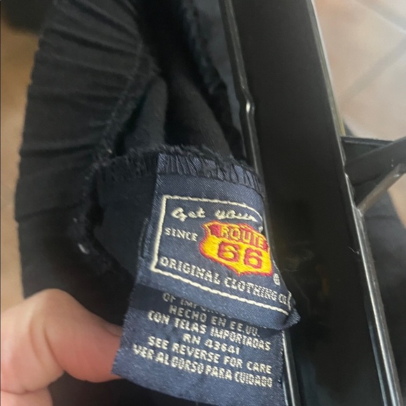 Route 66 Women's Black Jeans Dress - Picture 5 of 7